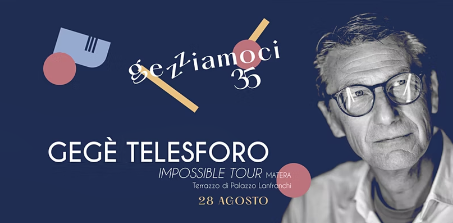 Matera, il 28 a Palazzo Lanfranchi “Gegè Telesforo Impossible Tour”