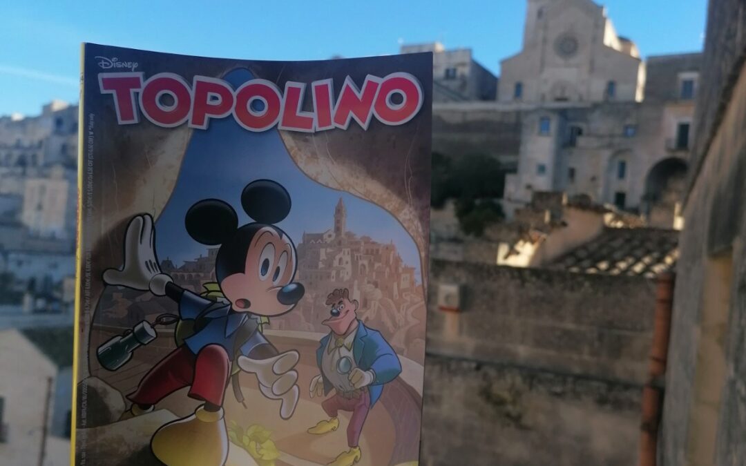 “Topolino” nei Sassi torna in edicola solo in Basilicata dal 21 al 26 novembre. Accolta la richiesta dell’APT a Panini Comics