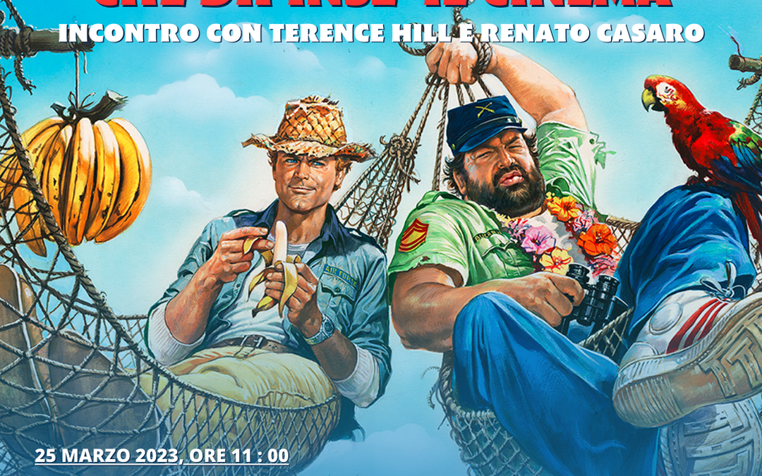 Museo nazionale di Matera, domani incontro con Terence Hill e Renato Casaro nell’ambito della mostra “Il mio nome è Renato Casaro” 