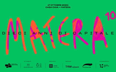 “Matera, 10 anni di Capitale”, il 17 ottobre tavola rotonda per i 10 anni dalla proclamazione di Matera a Capitale Europea della Cultura 2019