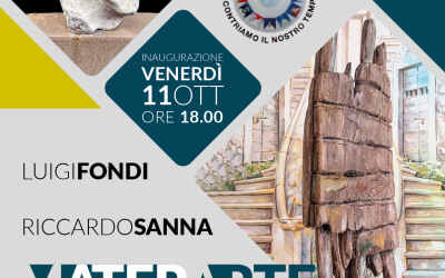 “Materarte”: le opere di Luigi Fondi e Riccardo Sanna in mostra fino al 26 ottobre nello spazio espositivo  dell’Associazione Studio Arti Visive APS